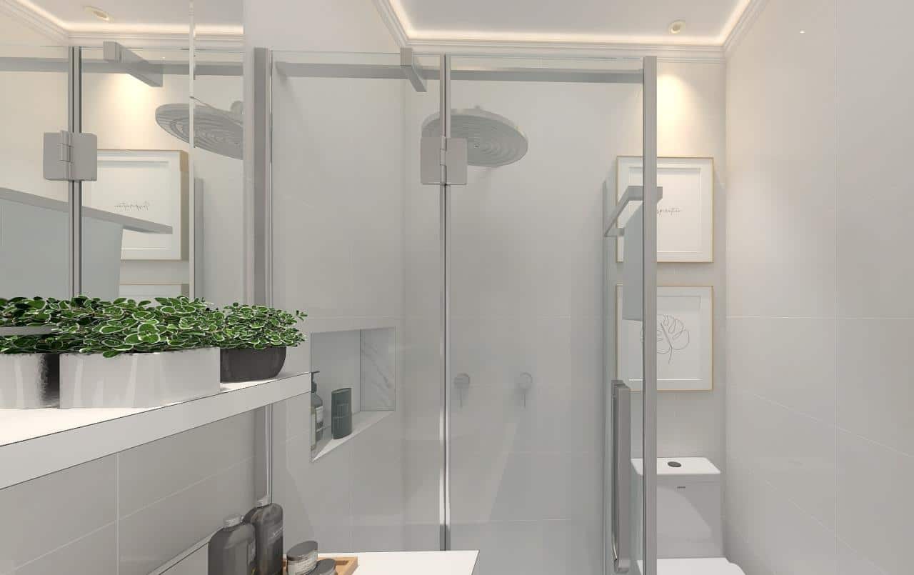 decorar banheiro social por menos R$4.500,00