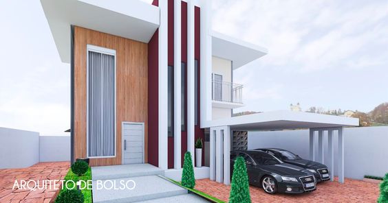 casas de alvenaria inspiradores