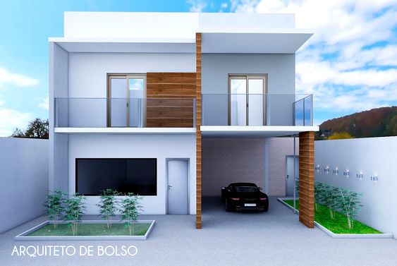 casas de alvenaria inspiradores