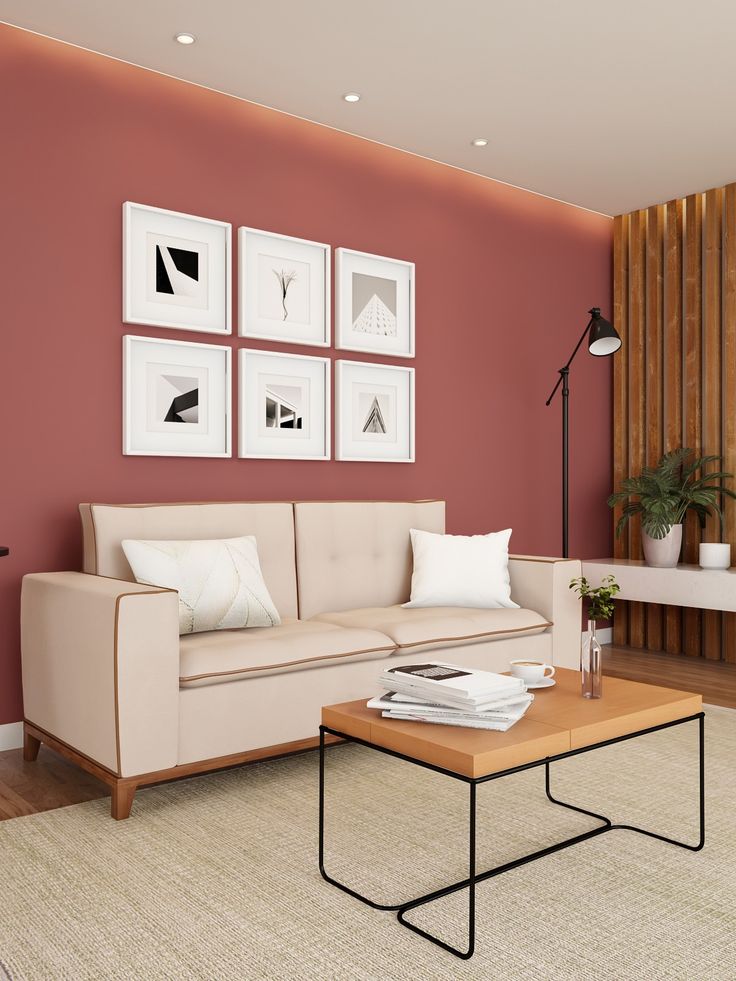 Como combinar os móveis, sala