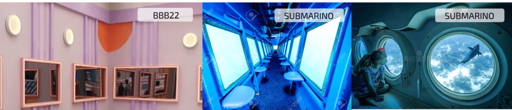 decoração do bbb22