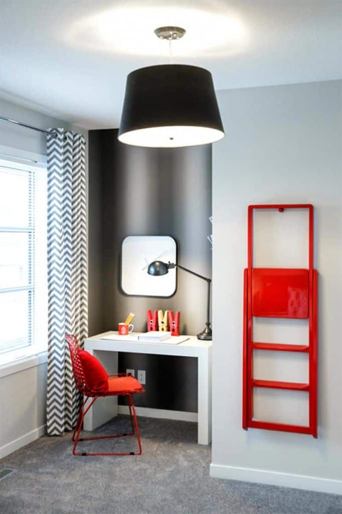 Decorar home office, iluminação