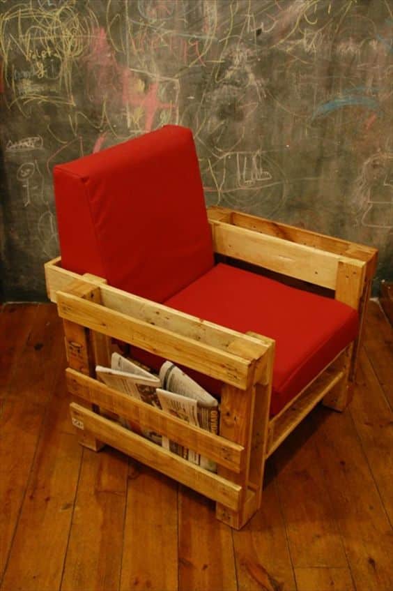 DIY: cadeira de pallets