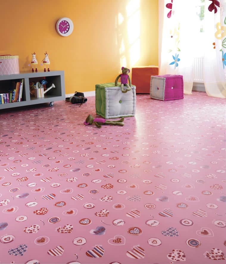 piso vinílico na casa
