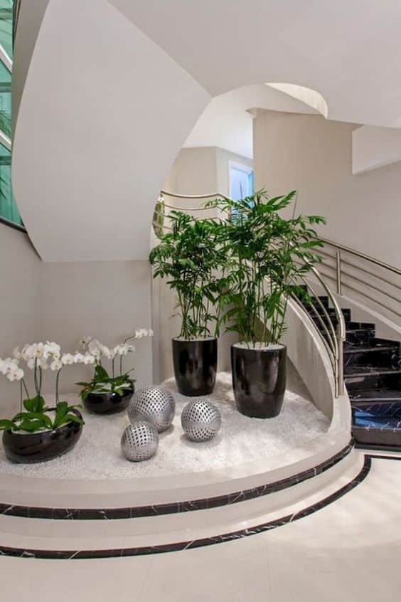 jardim debaixo da escada