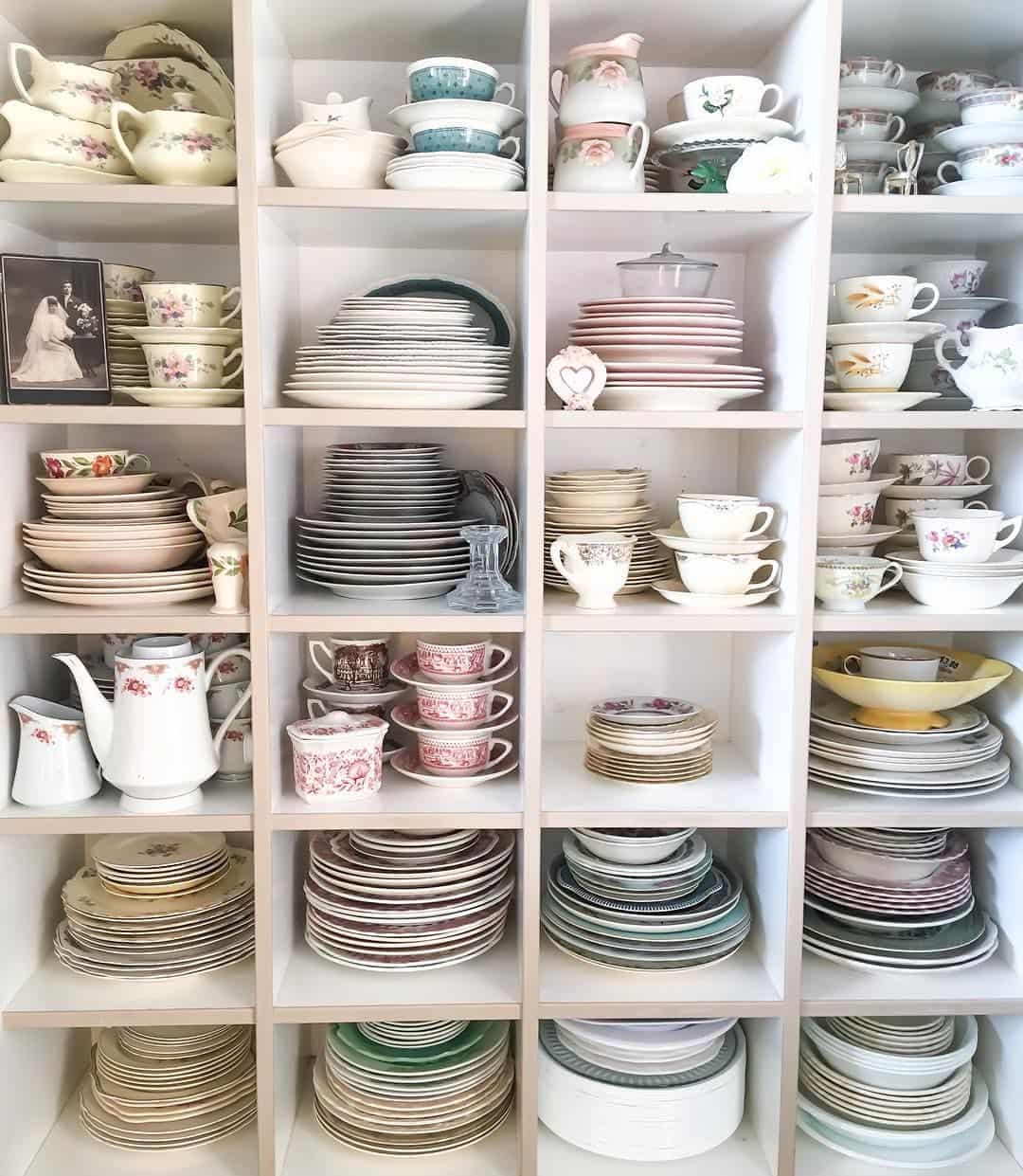 Organizar a casa, louças organizadas