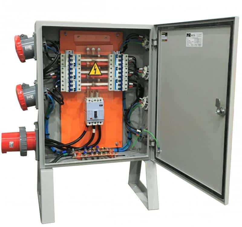 quadro de distribuição de energia