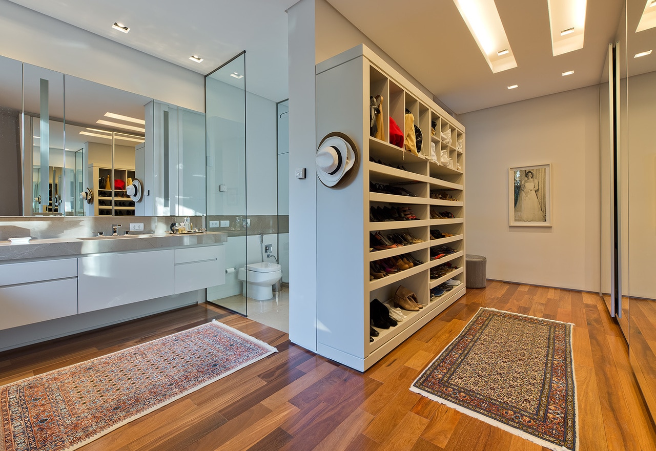 Quer fazer um quarto com closet e banheiro? Vem com a gente!