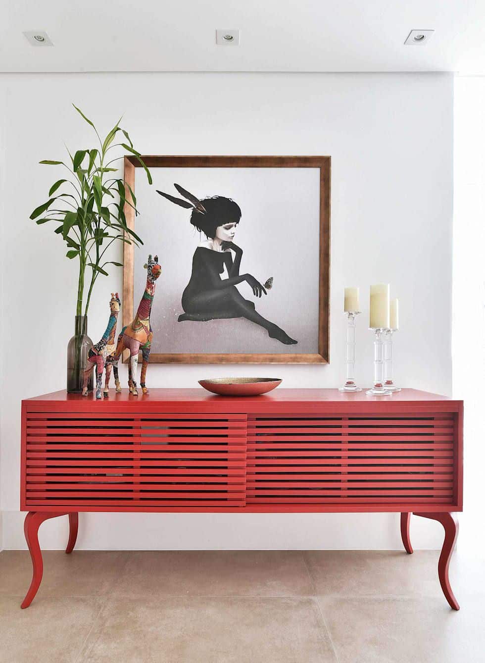 7 ideias de aparador para sala