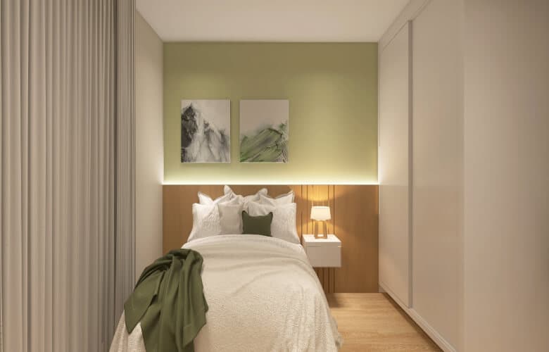 Decoração quarto de casal pequeno: truques para otimizar espaços reduzidos sem perder o charme